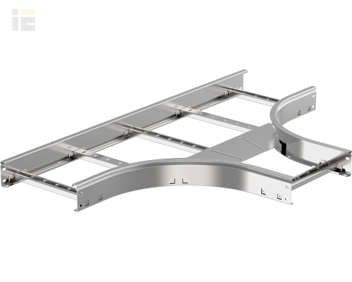 CRT04-4-150-400 | Разветвитель лестничный LESTA Т-образный 150х400мм R300 | IEK