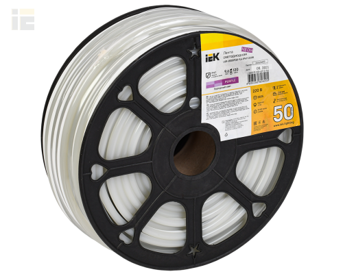 LSR5-9-120-67-0-50 | Лента светодиодная неон 50м LSR-2835P120-9,6-IP67-220В | IEK