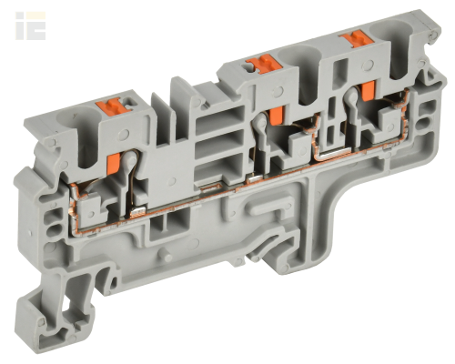 Колодка клеммная CP-MC 3 вывода 4мм2 серая