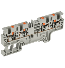 Колодка клеммная CP-MC 4 вывода 4мм2 серая IEK