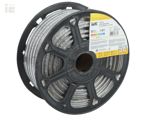 LSR4-3-030-67-0-50 | Лента светодиодная 50м LSR-5050RGB30-7,2-IP67-220В | IEK