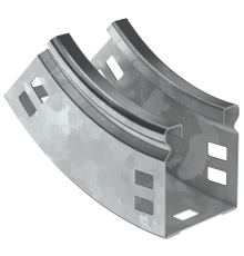 ESCA Поворот плавный 45град тип В10 50х50мм HDZ IEK