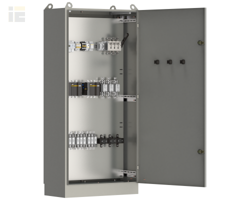 Шкаф уличного освещения И710 рубильник 1х250А выключатели автоматические 1Р 3х6А контакторы 1х9А 2х115А плавкие вставки 12х160А 3х250А