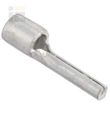 Наконечник штифтовой плоский НШП 6,0–12 без изоляции (100шт/упак) IEK