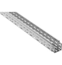 ESCA Лоток перфорированный 80х100х3000 RAL 9016 IEK