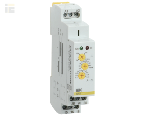 ORT-ST-ACDC12-240V | Реле пуска звезда-треугольник ORT 12-230В AC/DC | IEK