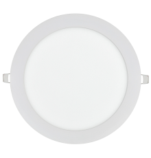 Светильник ДВО 1608 белый, круг LED 18Вт 6500 IP20 IEK