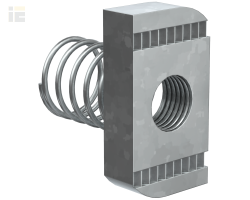 CMZ11-GK-12 | Гайка канальная с пружиной М12х40 | IEK