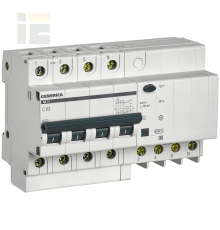 Дифференциальный автоматический выключатель АД14 4Р 63А 300мА GENERICA