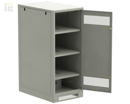 LB35-14H69-M | ITK LINEA B Шкаф (пустой) 1450х600мм дверь метал. сер. |