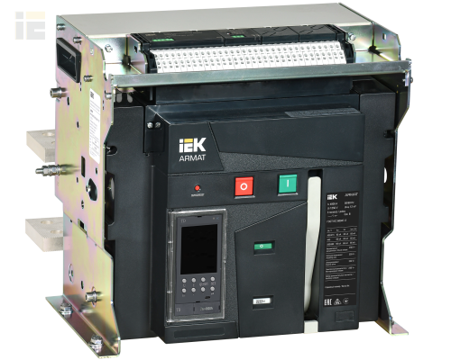 AR-ACB-3FF-085-4000A-TDCF | ARMAT Воздушный автоматический выключатель стационарного исполнения 3P F 85кА 4000А расцепитель TD с комплектом аксессуаров 220В: мотор привод независимый расцепитель катушка отключения | IEK