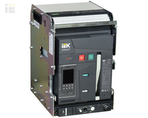 AR-ACB-3VA-066-1600A-TDCF | ARMAT Воздушный автоматический выключатель выдвижного исполнения 3P типоразмер A 66кА 1600А расцепитель TD с комплектом аксессуаров 220В: мотор привод независимый расцепитель катушка отключения | IEK