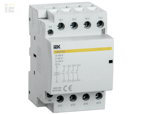 MKK21-63-40 | Контактор модульный КМ63-40М AC/DC | IEK