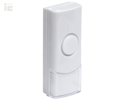 EZD21D-KZ-02-K01 | Кнопка для звонка беспроводного КЗБ2 IP44 белая | IEK