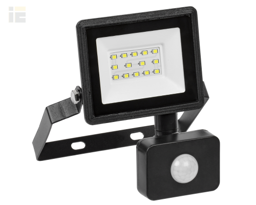 LPDO602-20-65-K02 | Прожектор СДО 06-20Д светодиодный черный с ДД IP54 6500K | IEK