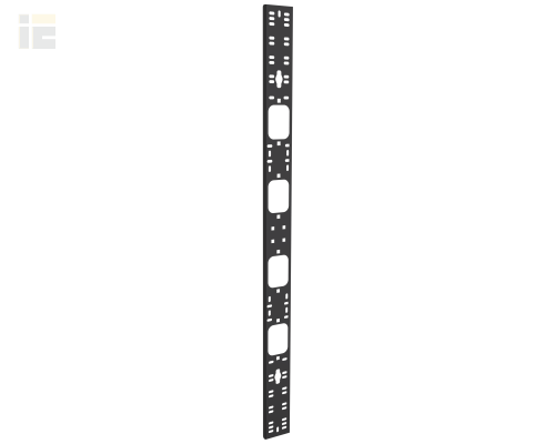 CO05-07533-R | ITK Органайзер кабельный вертикальный 75х12мм 33U черный |