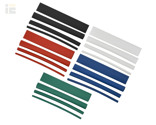 UDRS-D2-D8-10-3 | Набор ТТУ нг-LS 2/1-4/2-6/3-8/4 З/С/К/Ч/Б (20х8см/упак) | IEK