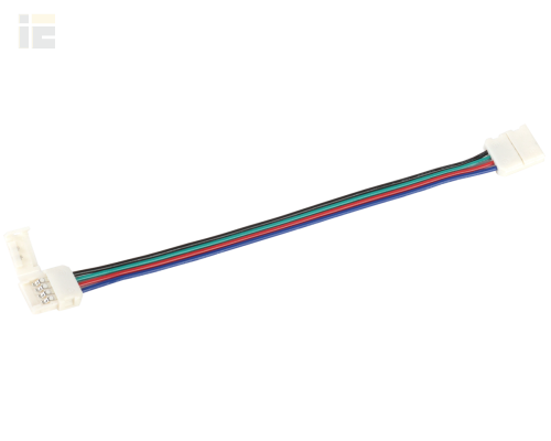 LSCON10-RGB-212-03 | Коннектор 3шт RGB 10мм (разъем-15см-разъем) | IEK