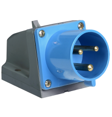 Вилка стационарная ССИ-523 2P+PE 32А 200-250В IP44 IEK