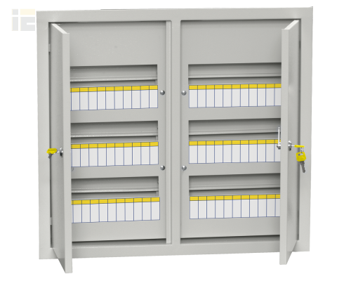 MKM14-V-72-30-T | TITAN 3 Корпус металлический ЩРв-72 (540х600х120мм) IP31 | IEK