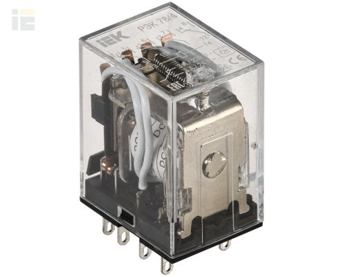 RRP20-4-03-024D | Реле промежуточное РЭК78/4(MY4) 3А 24В DC | IEK