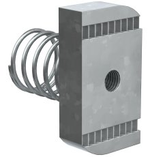 Гайка канальная с пружиной М6х40 IEK