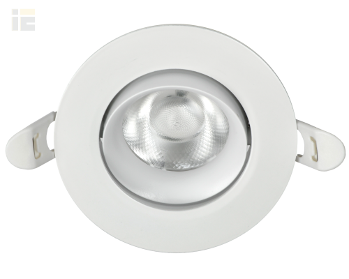 LTP-DSO0-1812-07-40-K01 | LIGHTING PRO Светильник светодиодный поворотный ДВО 1812 7Вт 4000К IP20 круг белый | IEK