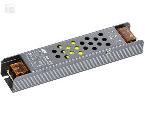 Драйвер LED ИПСН-PRO 60Вт 24В клеммы IP20 IEK