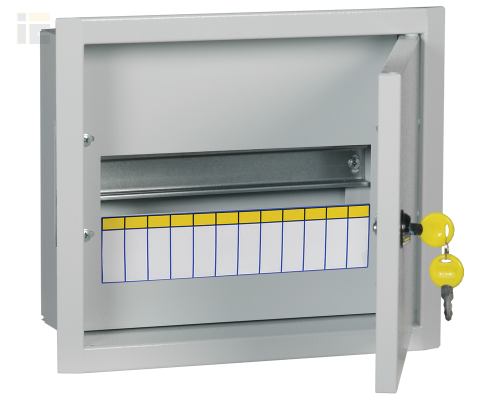 MKM14-V-12-30-T | TITAN 3 Корпус металлический ЩРв-12 (265х310х120мм) IP31 | IEK