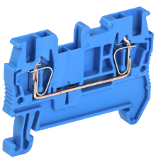 Клемма пружинная КПИ 2в-1,5 17,5А синяя IEK