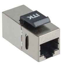 ITK Проходной адаптер кат.5E FTP RJ45-RJ45 Keystone Jack