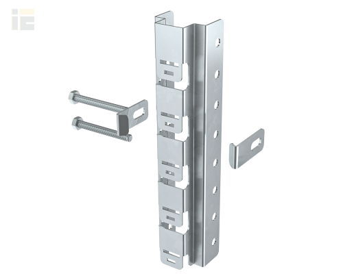 CLM50D-CSB-1 | Крепление к сетке безвинтовое для одной консоли | IEK