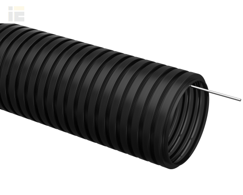 CTG20-16-K02-010-1 | Труба гофрированная ПНД d=16мм с зондом черная (10м) | IEK
