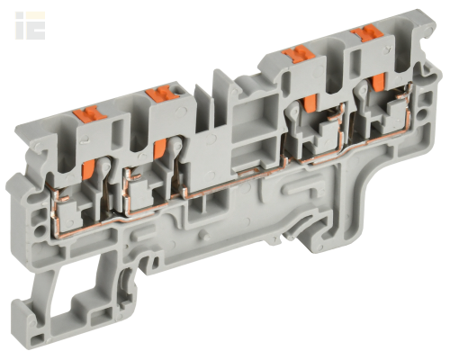 Колодка клеммная CP-MC 4 вывода 2,5мм2 серая
