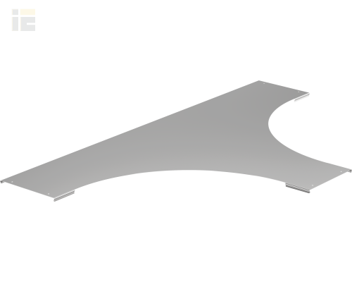 CRT05D-4-300-10 | Крышка разветвителя лестничного LESTA Т-образного основание 300мм R600 | IEK