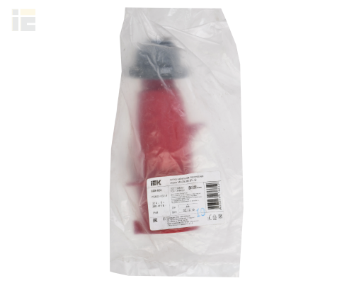 PSN02-032-4 | Вилка переносная ССИ-024 32А-6ч/380-415В 3Р+РЕ IP44 MAGNUM | IEK