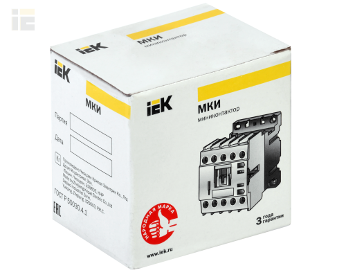 KMM11-009-110-01 | Миниконтактор МКИ-10911 9А 110В/АС3 1Н3 | IEK