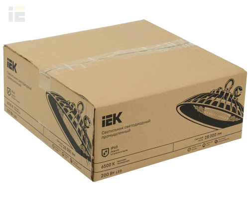 LDSP0-3011-200-90-K23 | Светильник светодиодный ДСП 3011 PRO 200Вт 90град 6500К IP65 алюминий | IEK