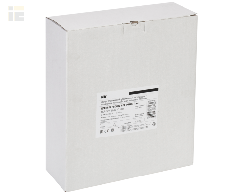 MKP13-V-01-24-41-K02 | PRIME Корпус пластиковый ЩРВ-П-24 модуля встраиваемый черный IP41 | IEK