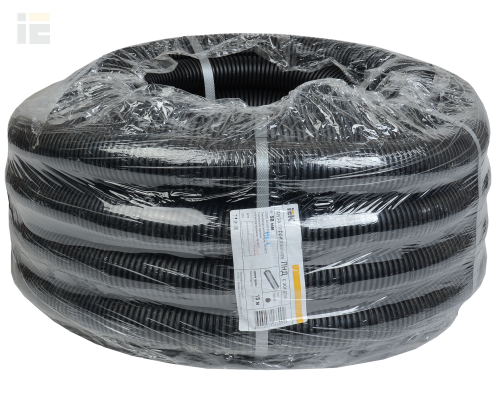 CTG20-50-K02-015-1 | Труба гофрированная ПНД d=50мм с зондом черная (15м) | IEK