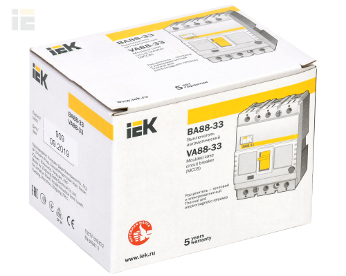 SVA20-3-0160 | Выключатель автоматический ВА88-33 3Р 160А 35кА | IEK