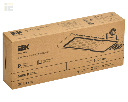 LDKU1-1013-030-5000-K03 | Светильник светодиодный ДКУ 1013-30Д 5000К IP65 | IEK