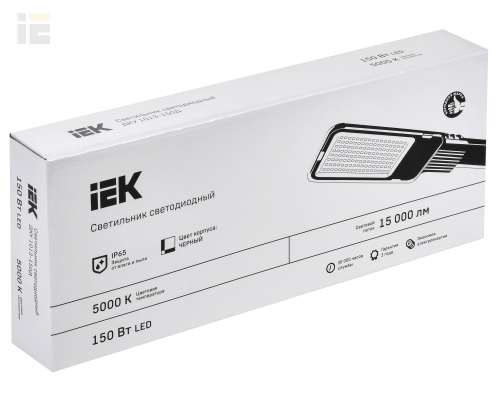 LDKU1-1013-150-5000-K03 | Светильник светодиодный ДКУ 1013-150Д 5000К IP65 | IEK