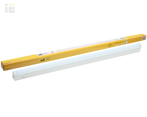 LDBO0-3003-10-4000-K01 | Светильник светодиодный линейный ДБО 3003 10Вт 4000К IP20 872мм пластик | IEK