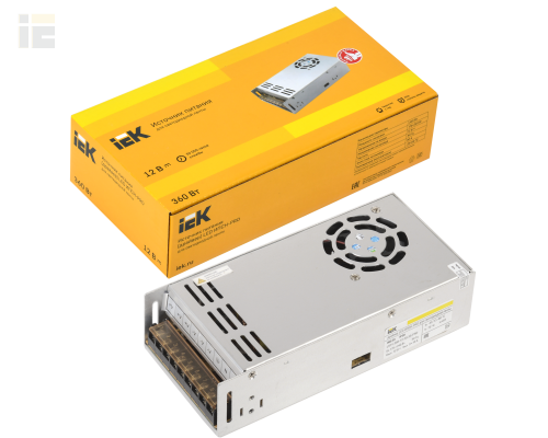 LSP1-360-12-20-33-PRO | Драйвер LED ИПСН-PRO 360Вт 12В блок-клеммы IP20 | IEK